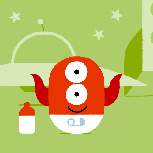 geboortekaartje alien