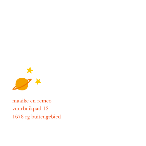 geboortekaartje alien