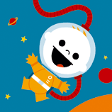 geboortekaartje astronaut