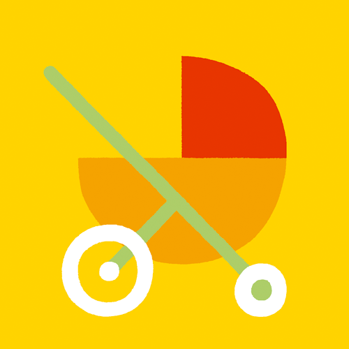 geboortekaartje kinderwagen