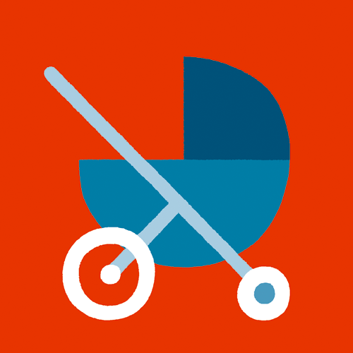 geboortekaartje kinderwagen