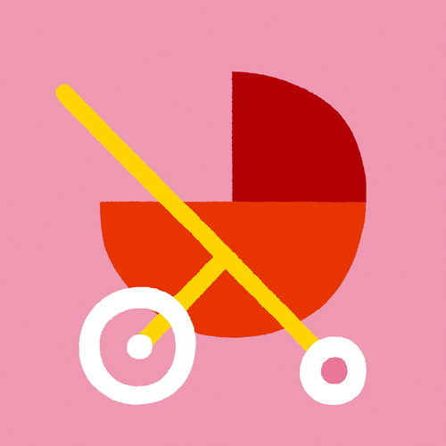 geboortekaartje kinderwagen