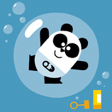 geboortekaartje panda reuzenpanda
