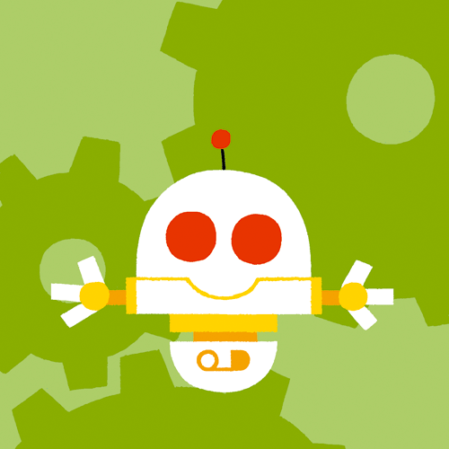 geboortekaartje robot