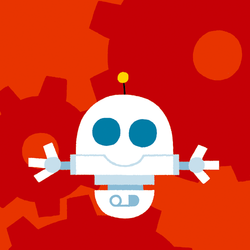 geboortekaartje robot